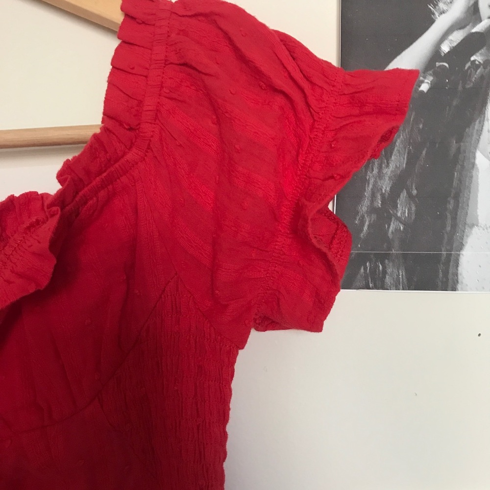 Red Mini Dress - Picture 7 of 10